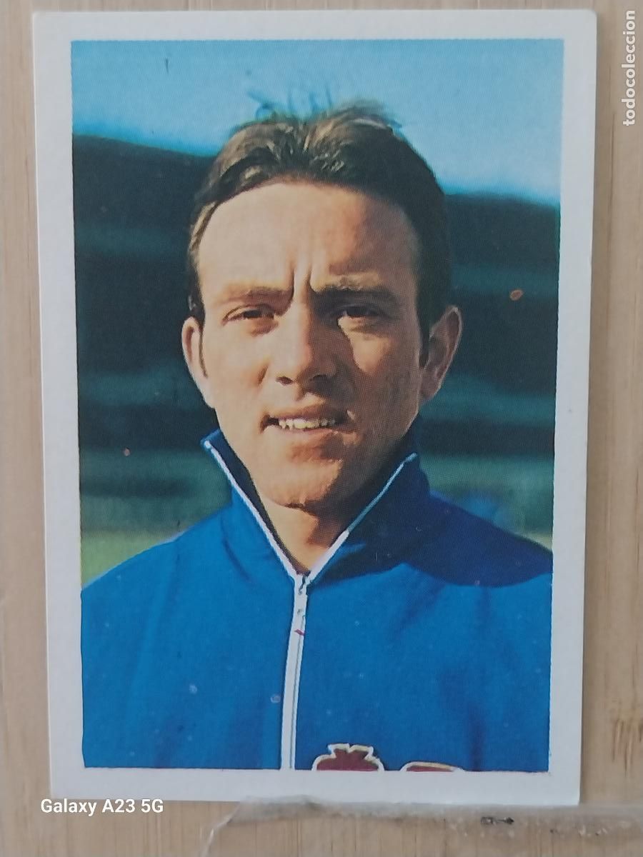 Cromos de f&uacute;tbol: VESELY CHECOSLOVQUIA A&Ntilde;O 1970 ASES IX MUNDIAL MEXICO ED FHER CROMO SIN PEGAR NUNCA ORIGINAL