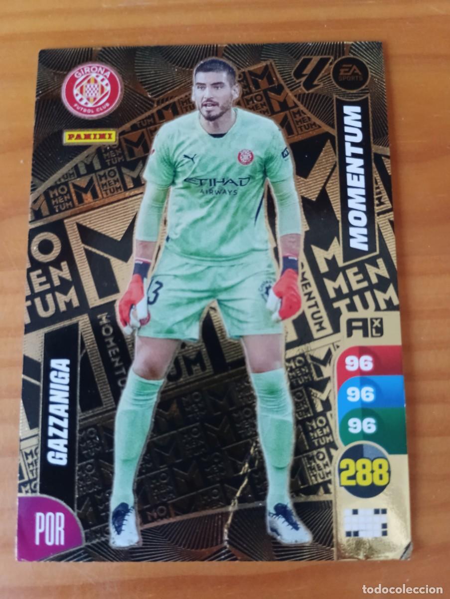 Cromos de f&uacute;tbol: GAZZANIGA GIRONA MOMENTUM ADRENALYN XL LIGA 2024/2025 24 25 PANINI