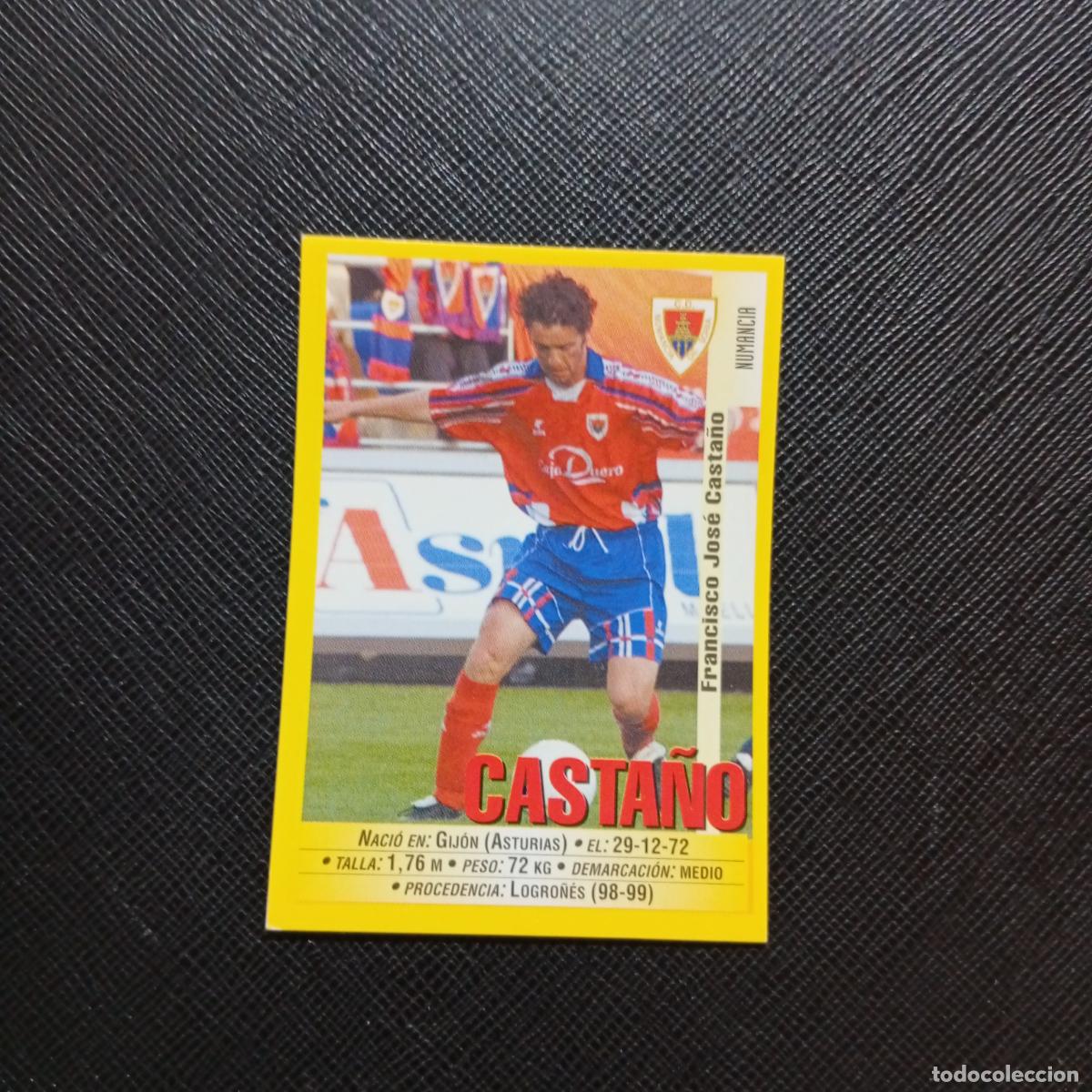 Cromos de f&uacute;tbol: 337 CASTA&Ntilde;O NUMANCIA PANINI 1999 2000 CROMO FUTBOL 99 00 - SIN PEGAR - A75 PG363 B