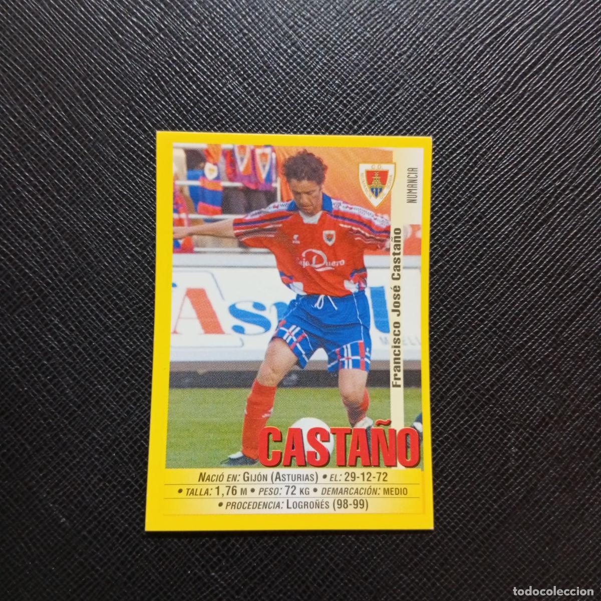 Cromos de f&uacute;tbol: 337 CASTA&Ntilde;O NUMANCIA PANINI 1999 2000 CROMO FUTBOL 99 00 - SIN PEGAR - A75 PG372