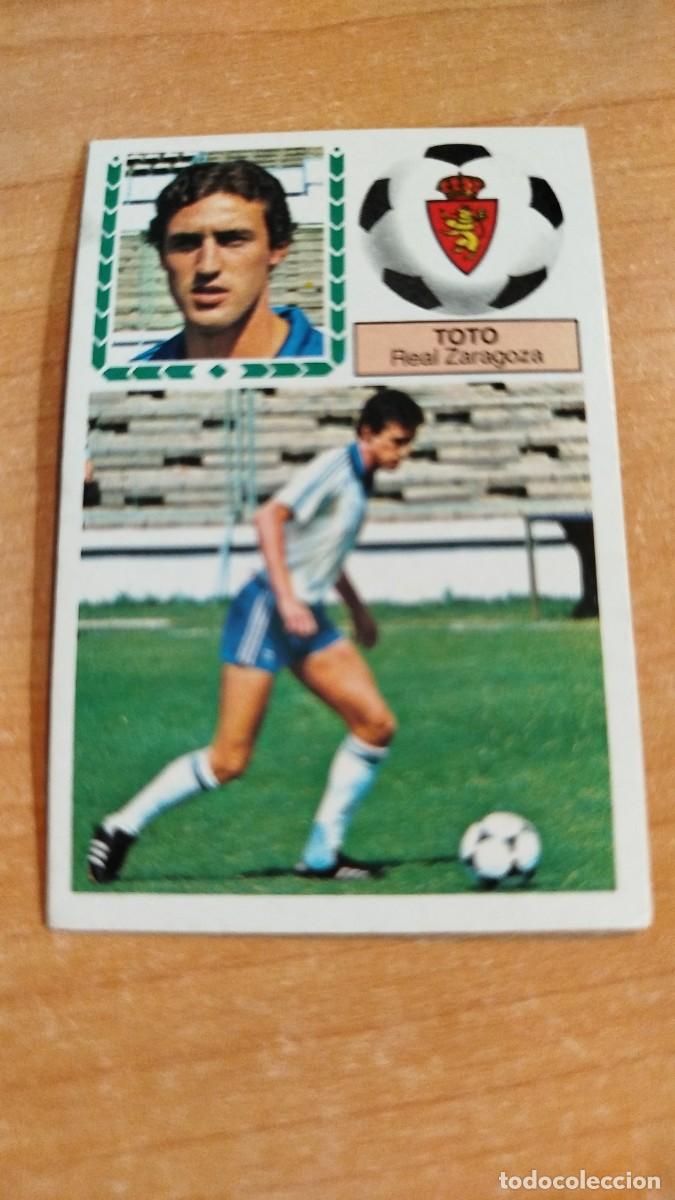 Figurine di Calcio: LIGA ESPA&Ntilde;OLA 83/84 - REAL ZARAGOZA - TOTO