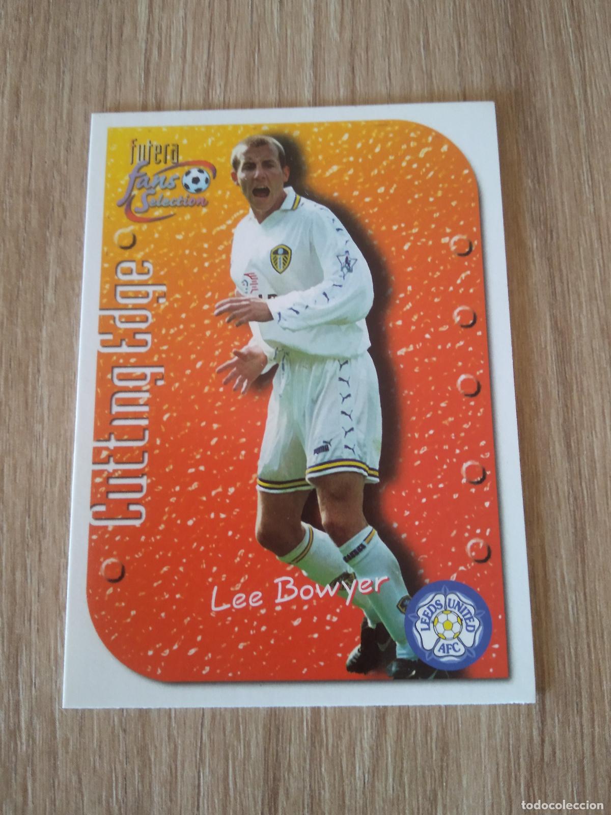 Figurine di Calcio: 3 LEE BOWYER CROMO FUTBOL Futera Leeds United Fans' Selection 1999