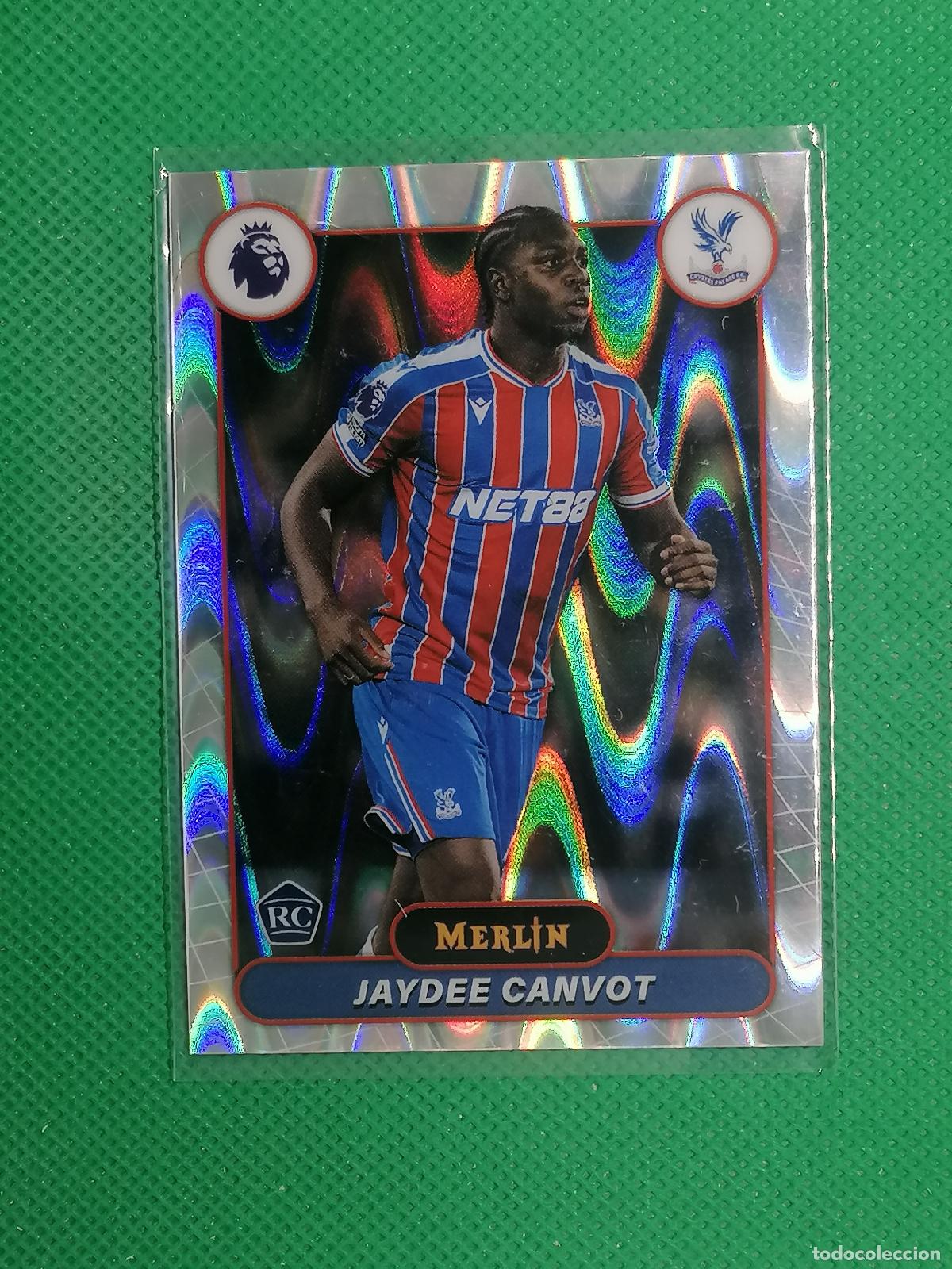 Figurine di Calcio: 78 JAYDEE CANVOT CRYSTAL ROOKIE PALACE RAYWAVE ⚽ TOPPS MERLIN CHROME PREMIER 25 26 2025 2026 ⚽