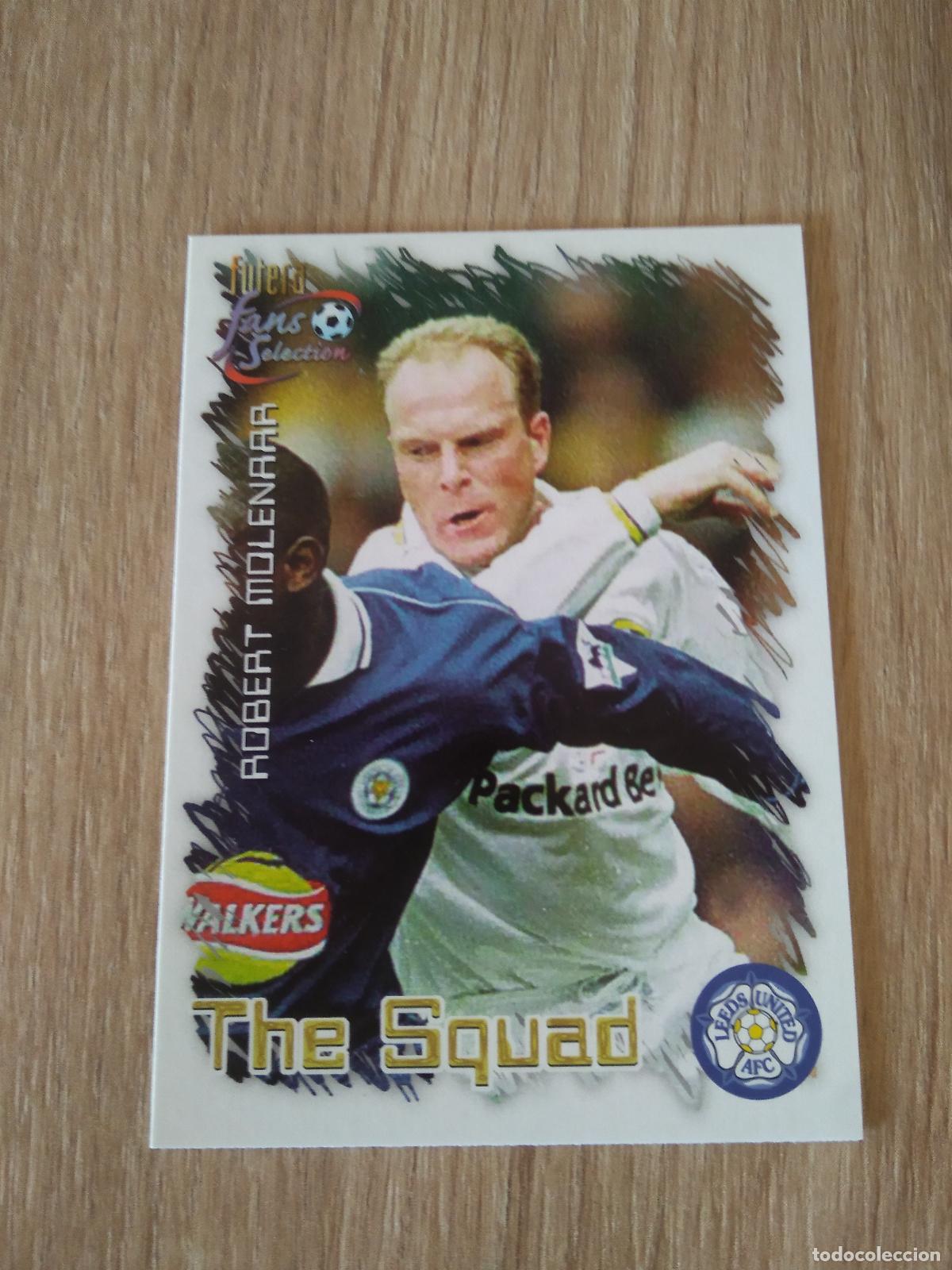 Cromos de f&uacute;tbol: 10 ROBERT MOLENAAR CROMO FUTBOL Futera Leeds United Fans' Selection 1999