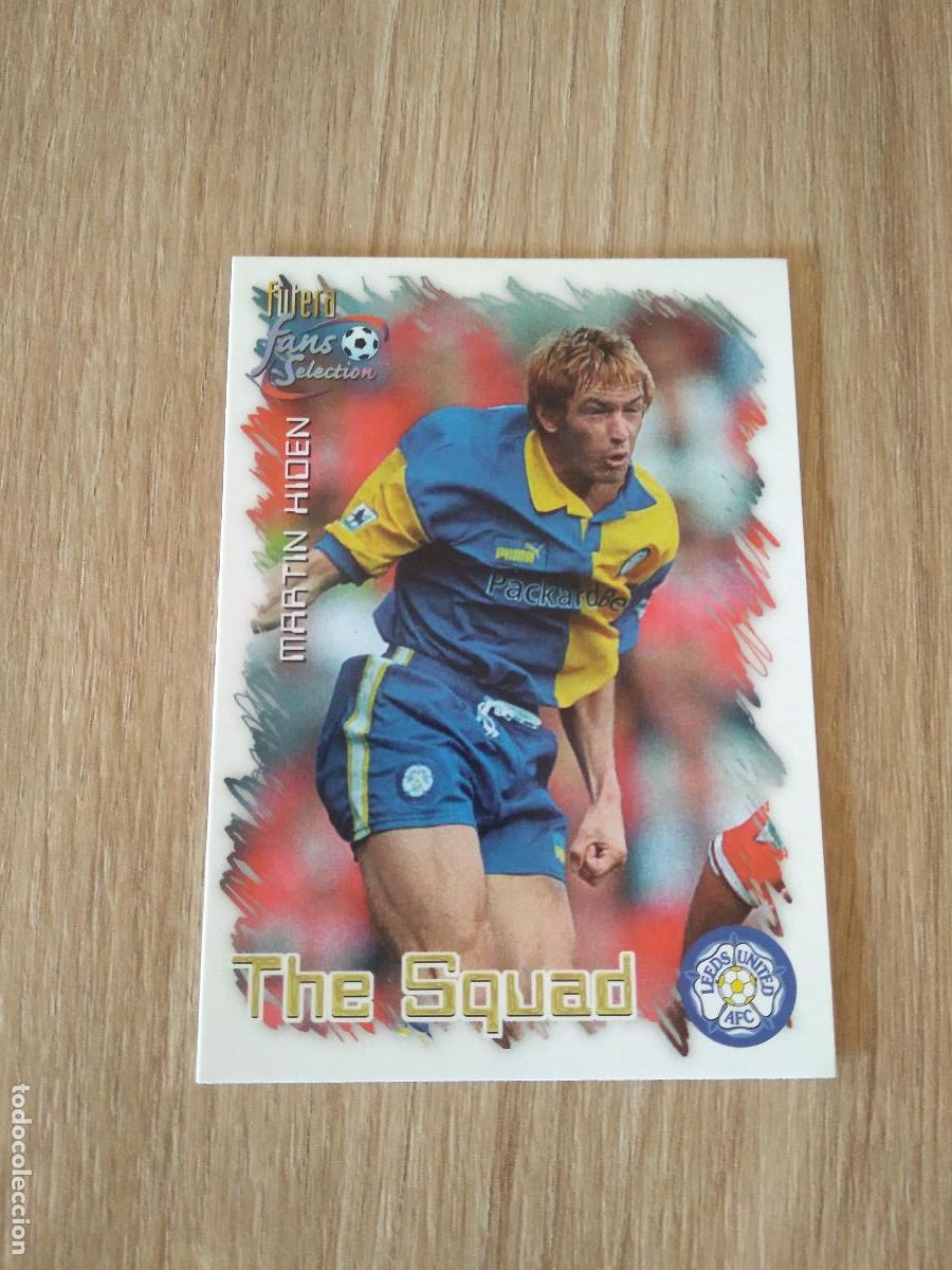 Cromos de f&uacute;tbol: 12 MARTIN HIDEN CROMO FUTBOL Futera Leeds United Fans' Selection 1999