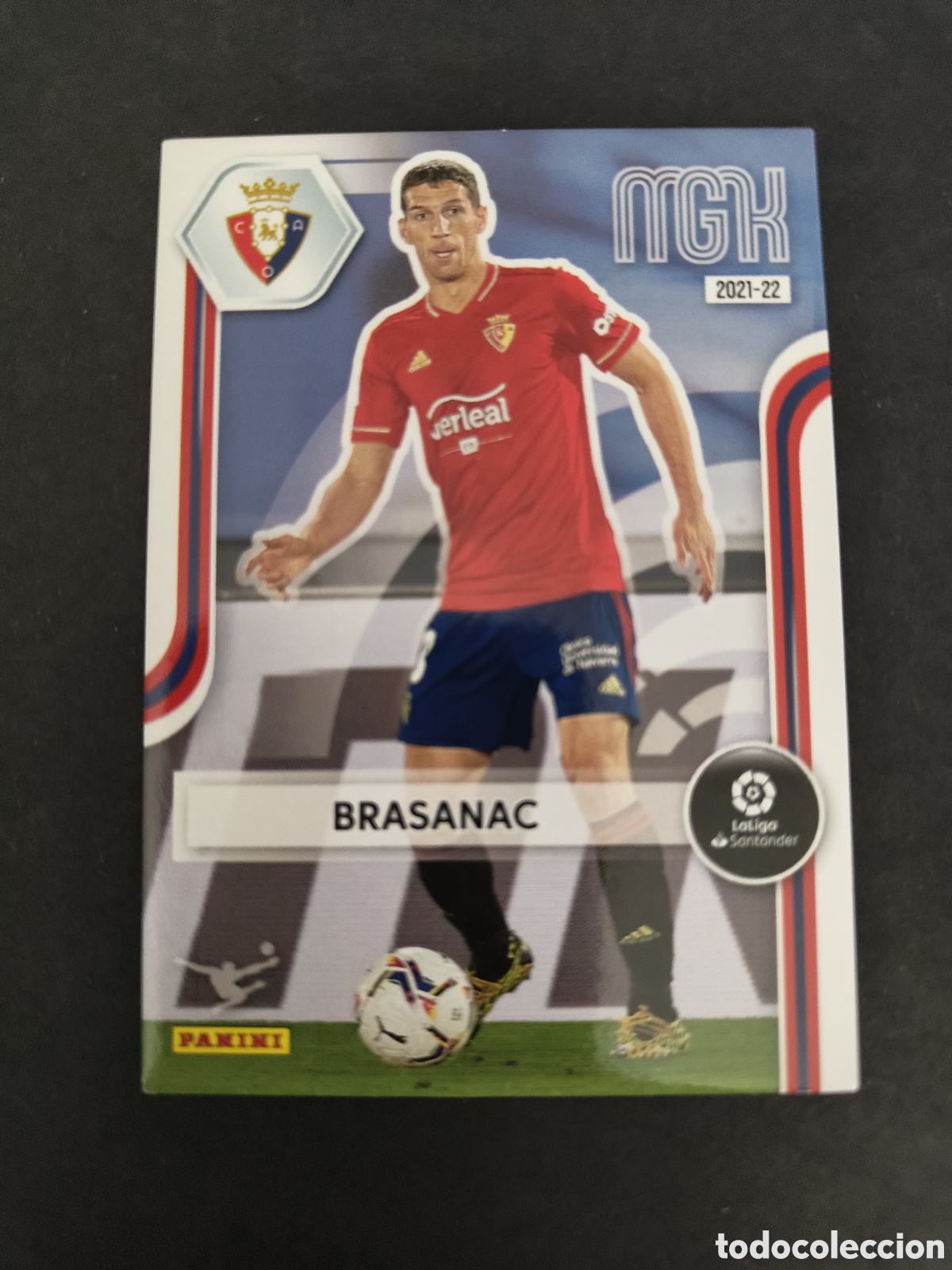 Cromos de f&uacute;tbol: Megacracks 2021/22 263 Brasanac Osasuna