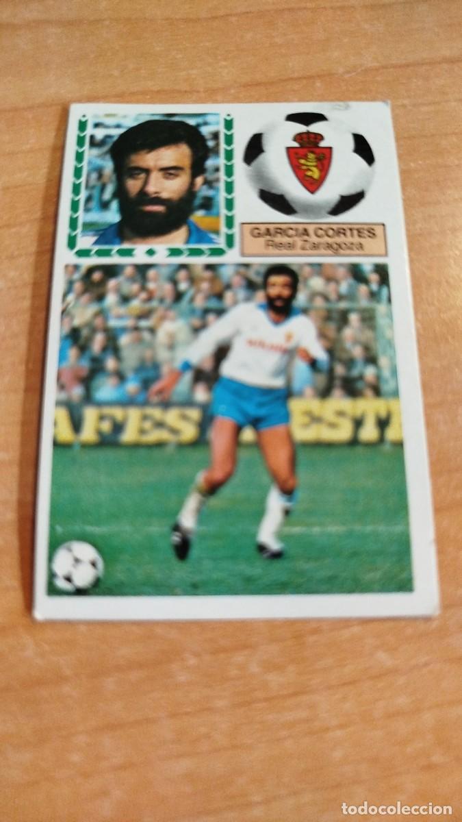 Cromos de f&uacute;tbol: LIGA ESPA&Ntilde;OLA 83/84 - REAL ZARAGOZA - GARCIA CORTES