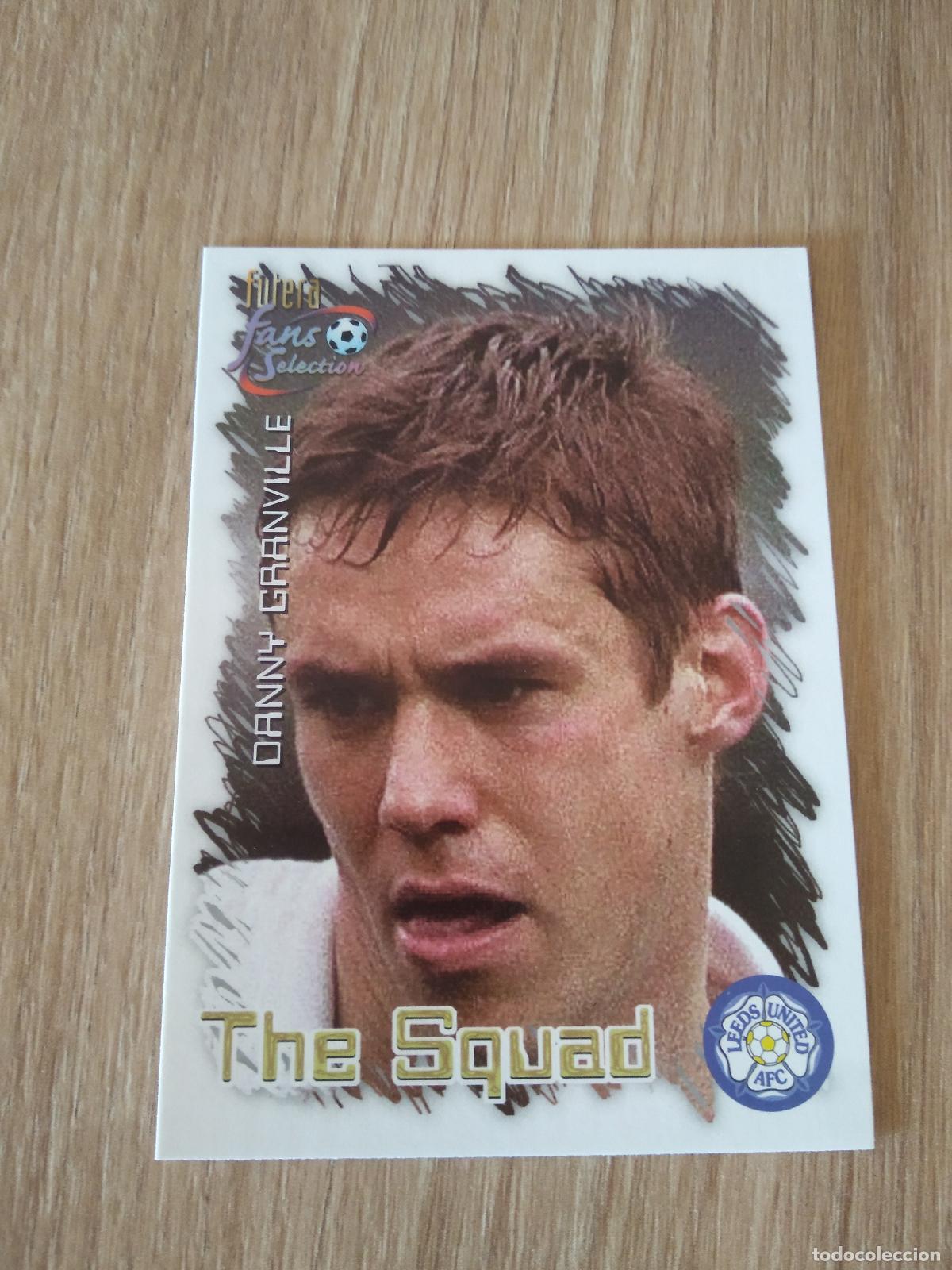 Cromos de f&uacute;tbol: 18 DANNY GRANVILLE CROMO FUTBOL Futera Leeds United Fans' Selection 1999