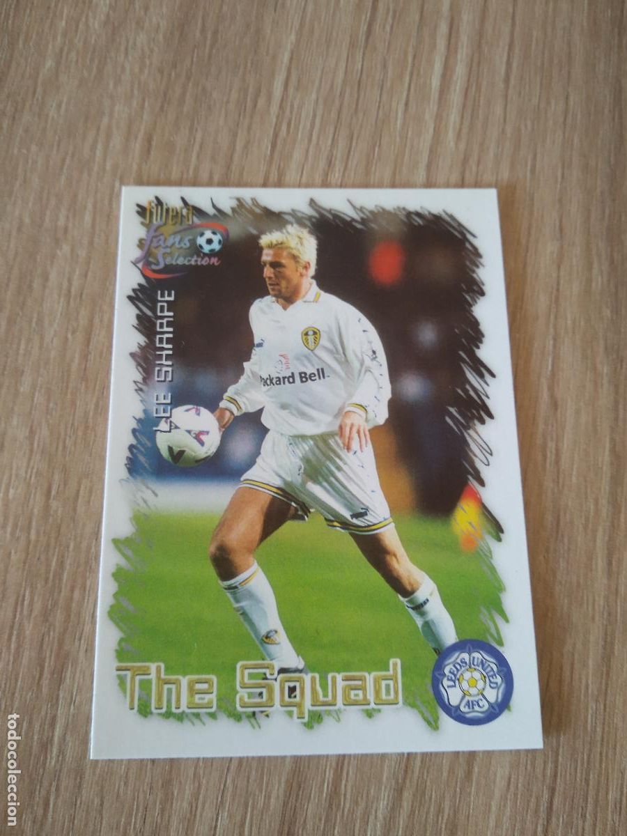 Cromos de f&uacute;tbol: 20 LEE SHARPE CROMO FUTBOL Futera Leeds United Fans' Selection 1999