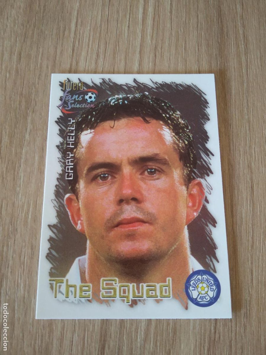 Cromos de f&uacute;tbol: 22 GARY KELLY CROMO FUTBOL Futera Leeds United Fans' Selection 1999