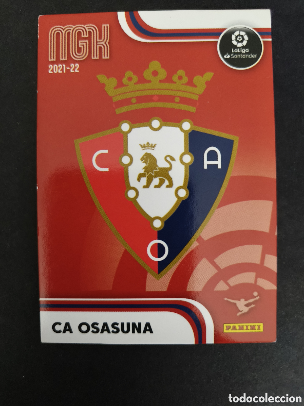 Cromos de f&uacute;tbol: Megacracks 2021/22 253 Escudo Osasuna