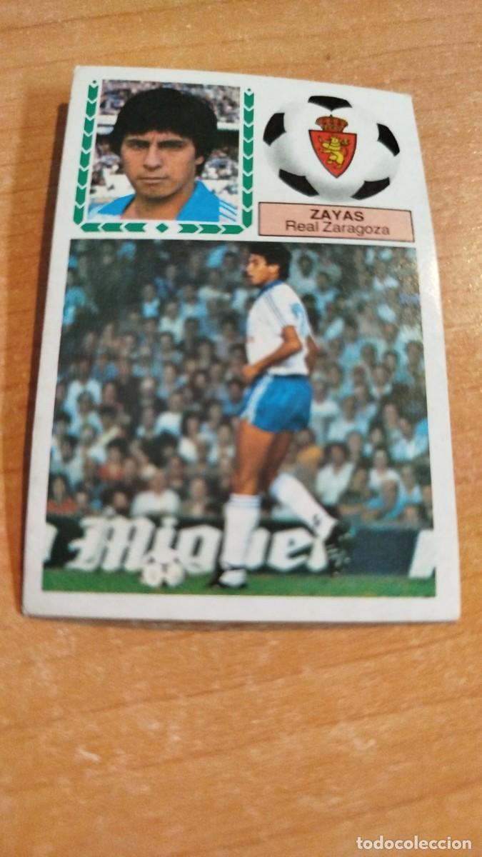 Football Stickers: LIGA ESPA&Ntilde;OLA 83/84 - REAL ZARAGOZA - ZAYAS