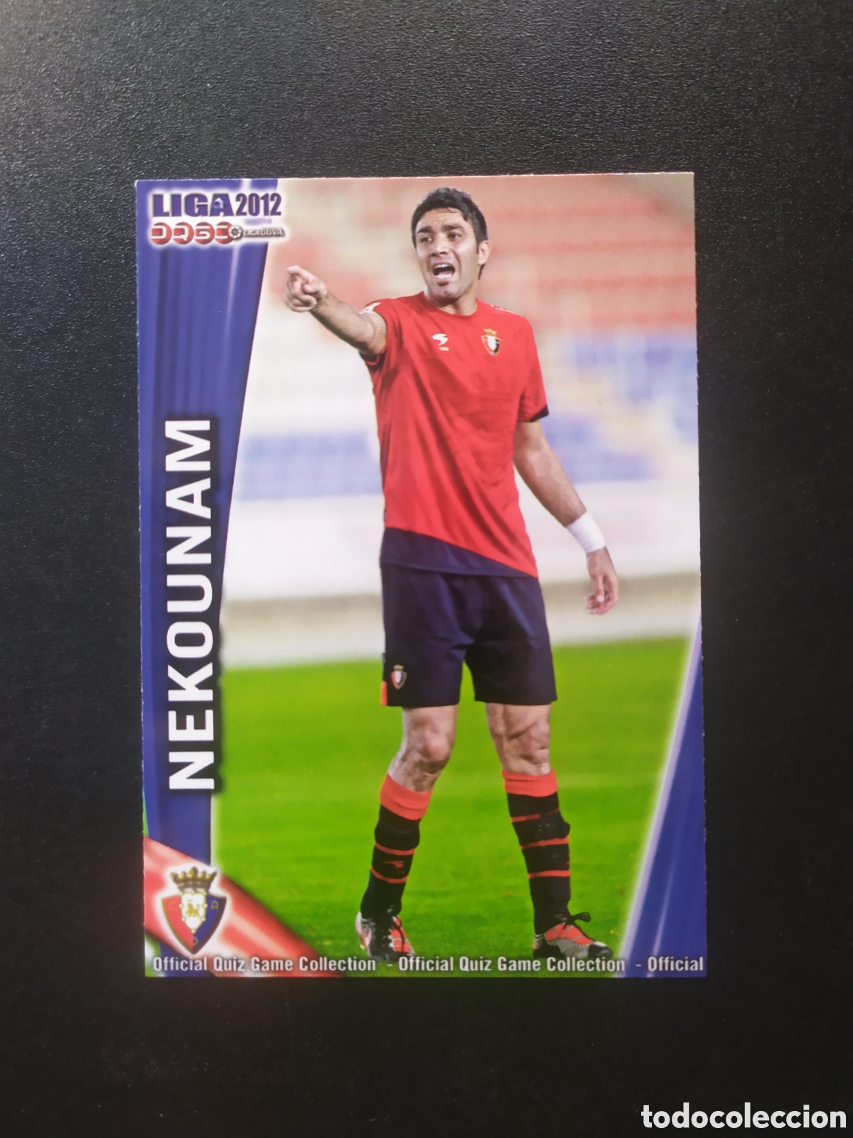 Fu&szlig;ball-Sticker: Mundicromo fichas Liga 2011 2012 11 12 Nekounam corregido n&deg; 229 Osasuna