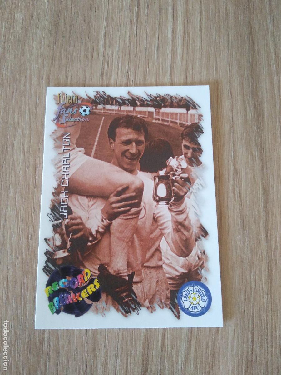 Cromos de f&uacute;tbol: 34 AJCK CHARLTON CROMO FUTBOL Futera Leeds United Fans' Selection 1999