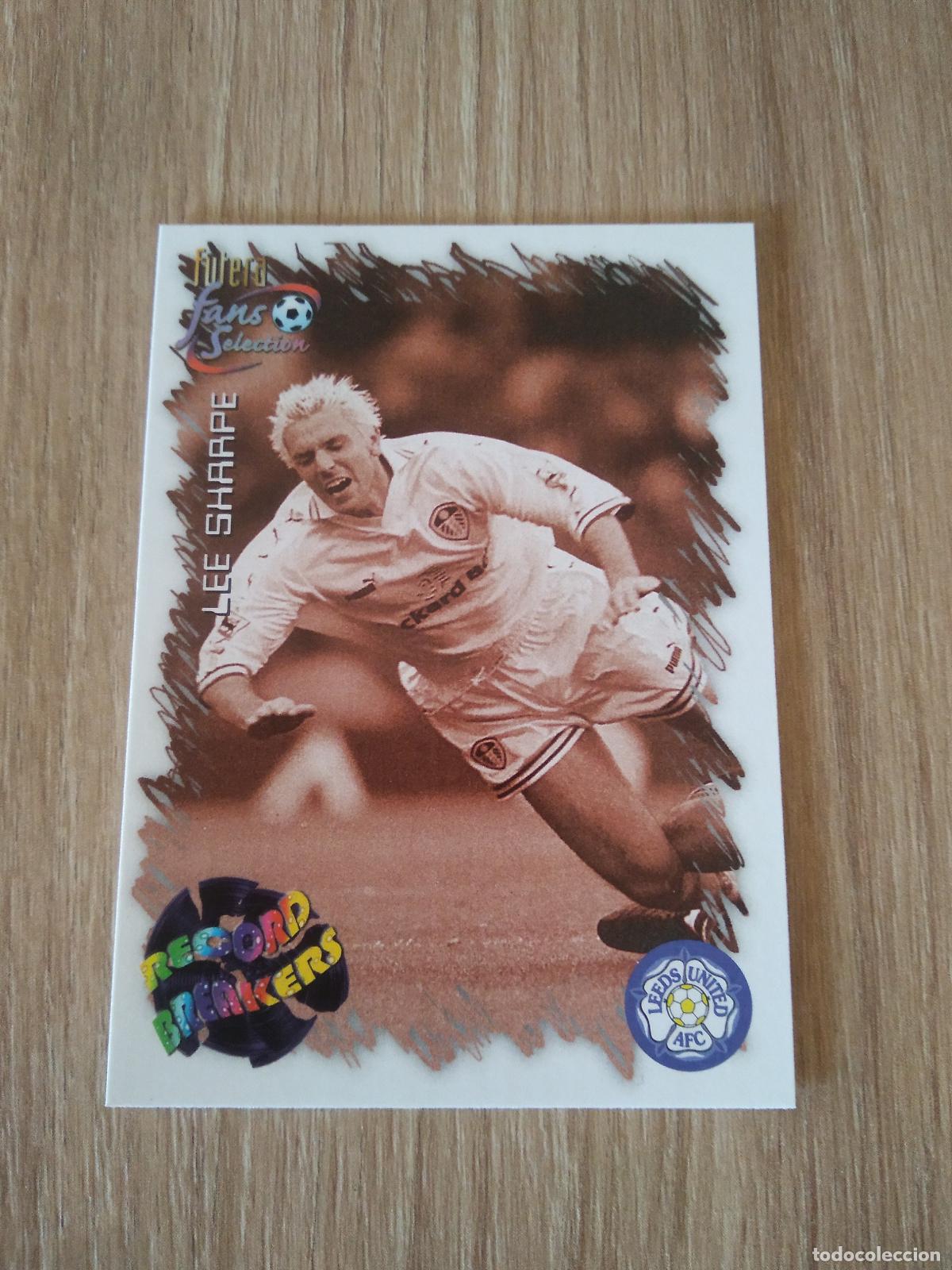 Cromos de f&uacute;tbol: 36 LEE SHARPE CROMO FUTBOL Futera Leeds United Fans' Selection 1999