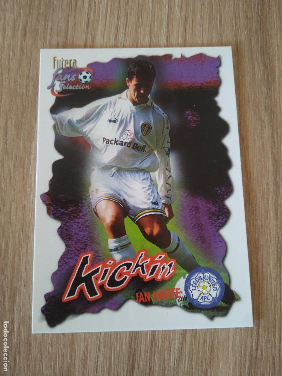 Cromos de f&uacute;tbol: 37 IAN HARTE CROMO FUTBOL Futera Leeds United Fans' Selection 1999