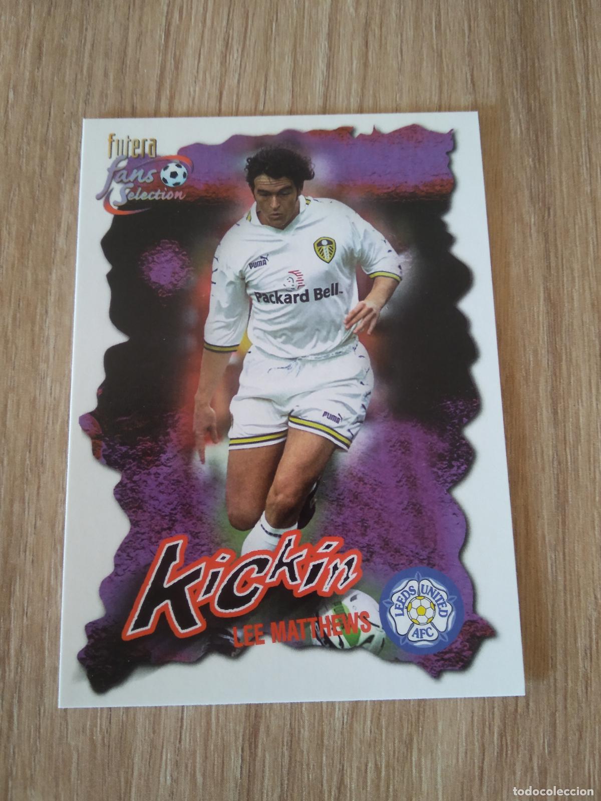 Cromos de f&uacute;tbol: 38 LEE MATTHEWS CROMO FUTBOL Futera Leeds United Fans' Selection 1999