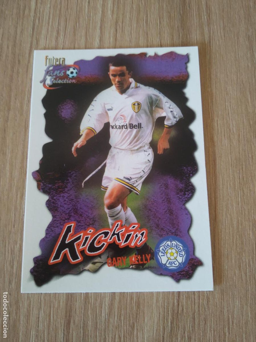 Cromos de f&uacute;tbol: 45 GARY KELLY CROMO FUTBOL Futera Leeds United Fans' Selection 1999