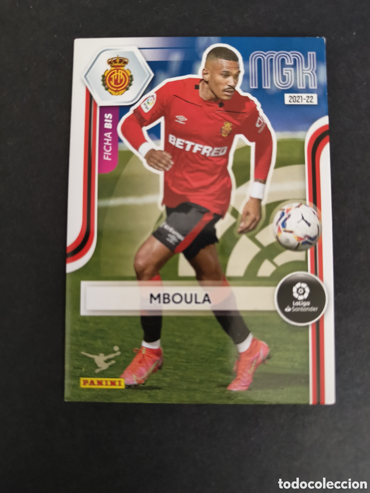 Cromos de f&uacute;tbol: Megacracks 2021/22 248 Bis Mboula Mallorca