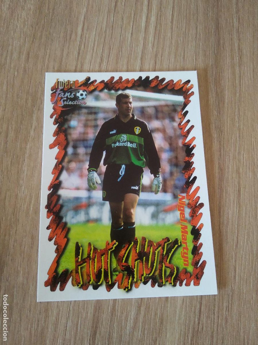 Cromos de f&uacute;tbol: 54 NIGEL MARTYN CROMO FUTBOL Futera Leeds United Fans' Selection 1999