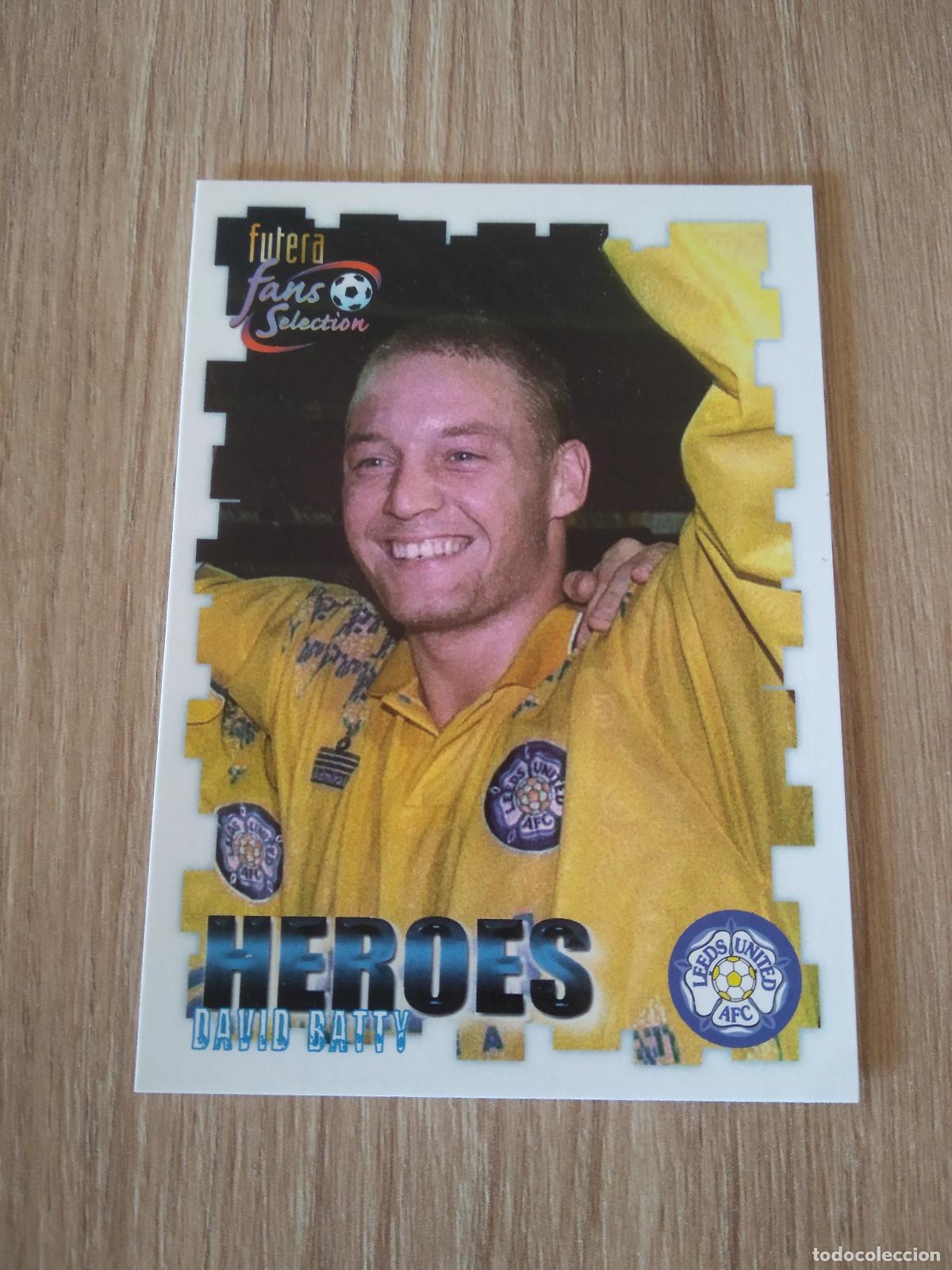 Cromos de f&uacute;tbol: 55 DAVID BATTY CROMO FUTBOL Futera Leeds United Fans' Selection 1999
