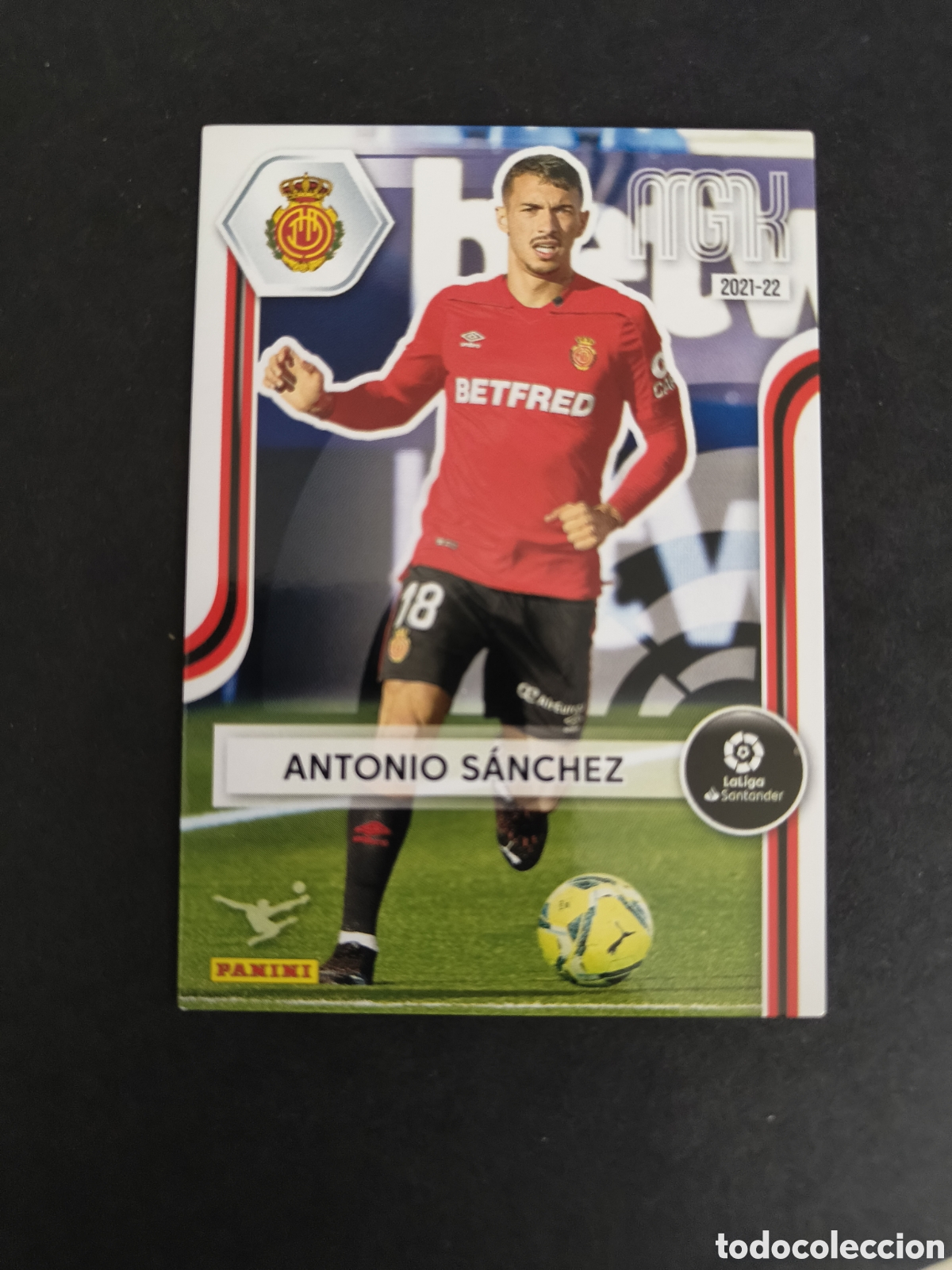 Cromos de f&uacute;tbol: Megacracks 2021/22 247 Antonio Sanchez Mallorca