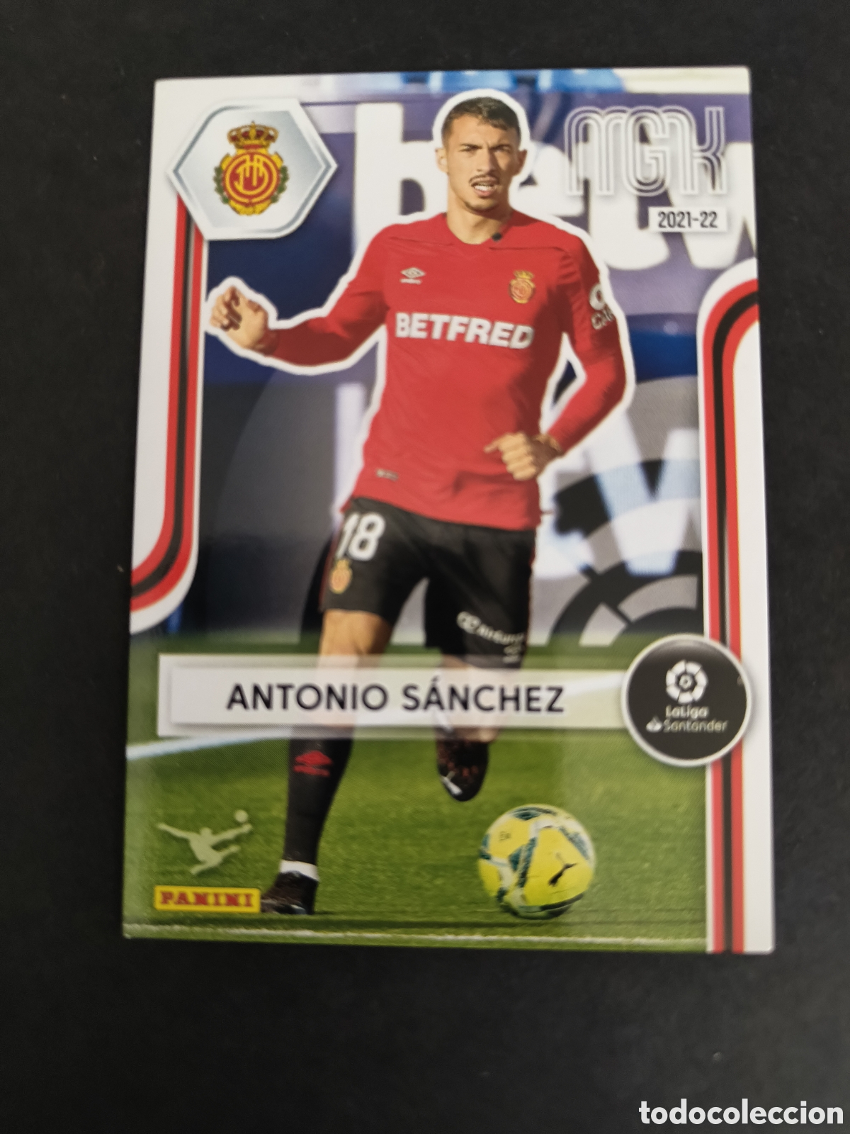 Cromos de f&uacute;tbol: Megacracks 2021/22 247 Antonio Sanchez Mallorca