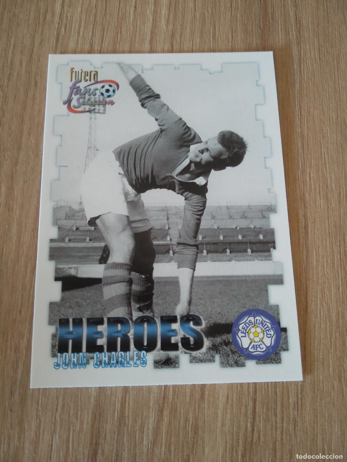 Cromos de f&uacute;tbol: 61 JOHN CHARLES CROMO FUTBOL Futera Leeds United Fans' Selection 1999