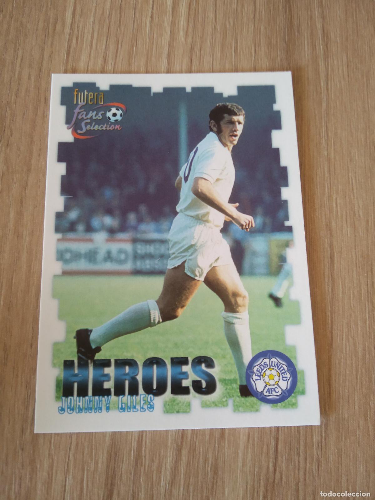 Cromos de f&uacute;tbol: 63 JOHNNY GILES CROMO FUTBOL Futera Leeds United Fans' Selection 1999