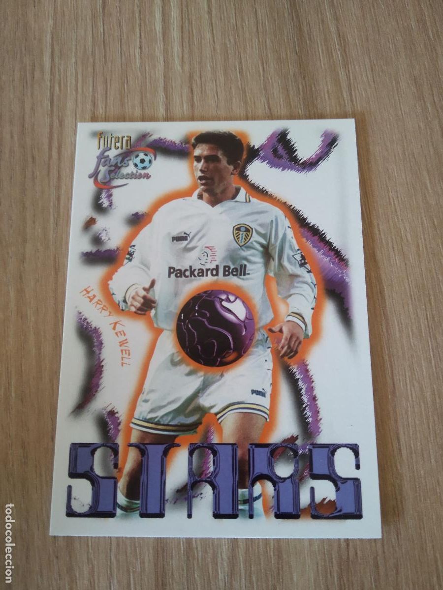 Cromos de f&uacute;tbol: 65 HARRY KEWELL CROMO FUTBOL Futera Leeds United Fans' Selection 1999