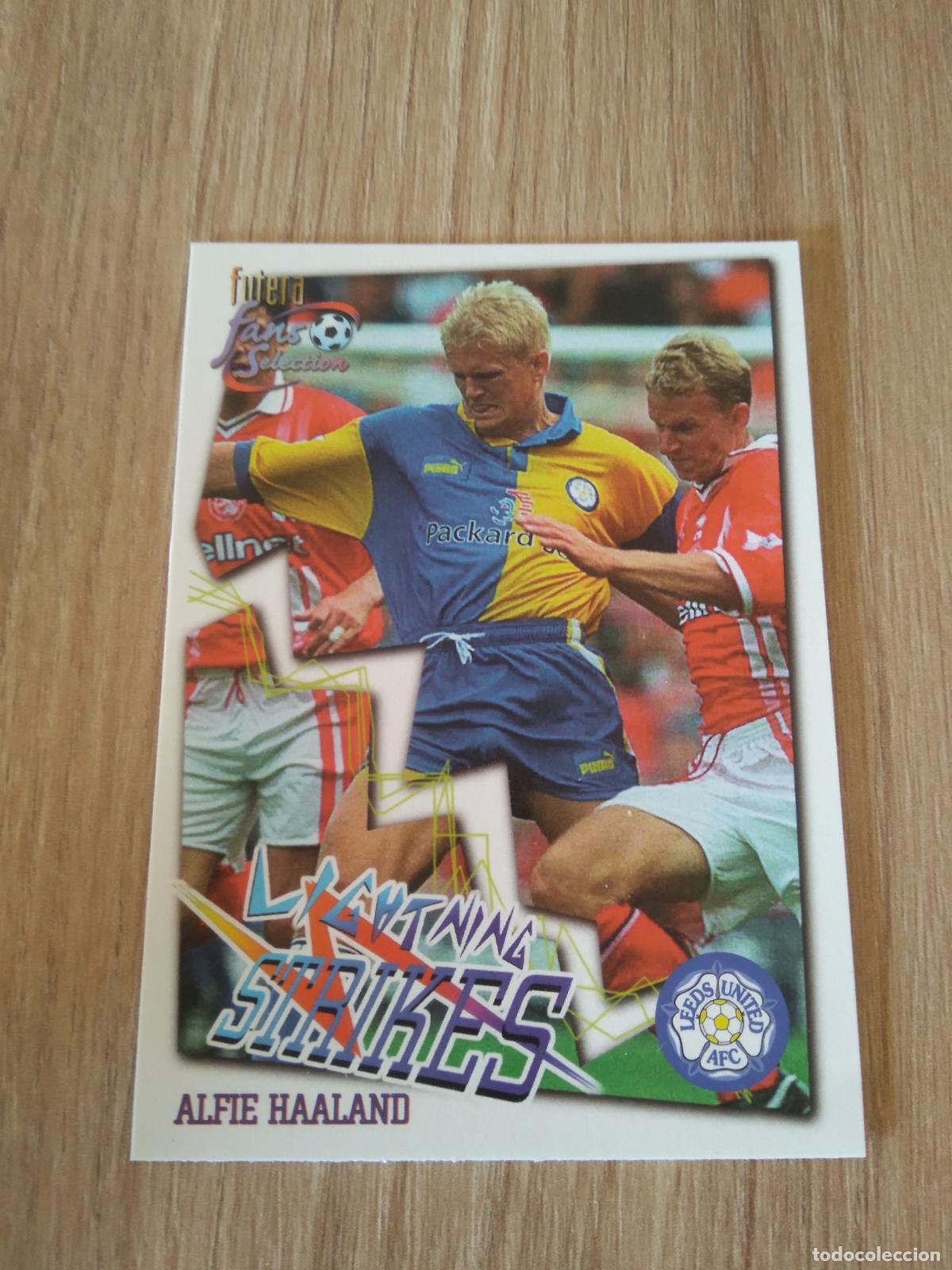 Cromos de f&uacute;tbol: 67 ALFIE HAALAND CROMO FUTBOL Futera Leeds United Fans' Selection 1999