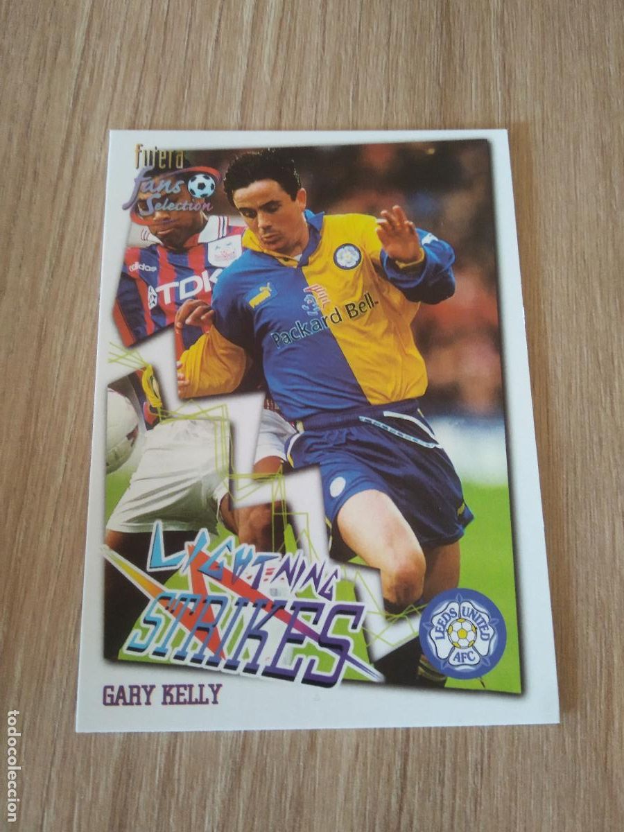 Cromos de f&uacute;tbol: 68 GARY KELLY CROMO FUTBOL Futera Leeds United Fans' Selection 1999
