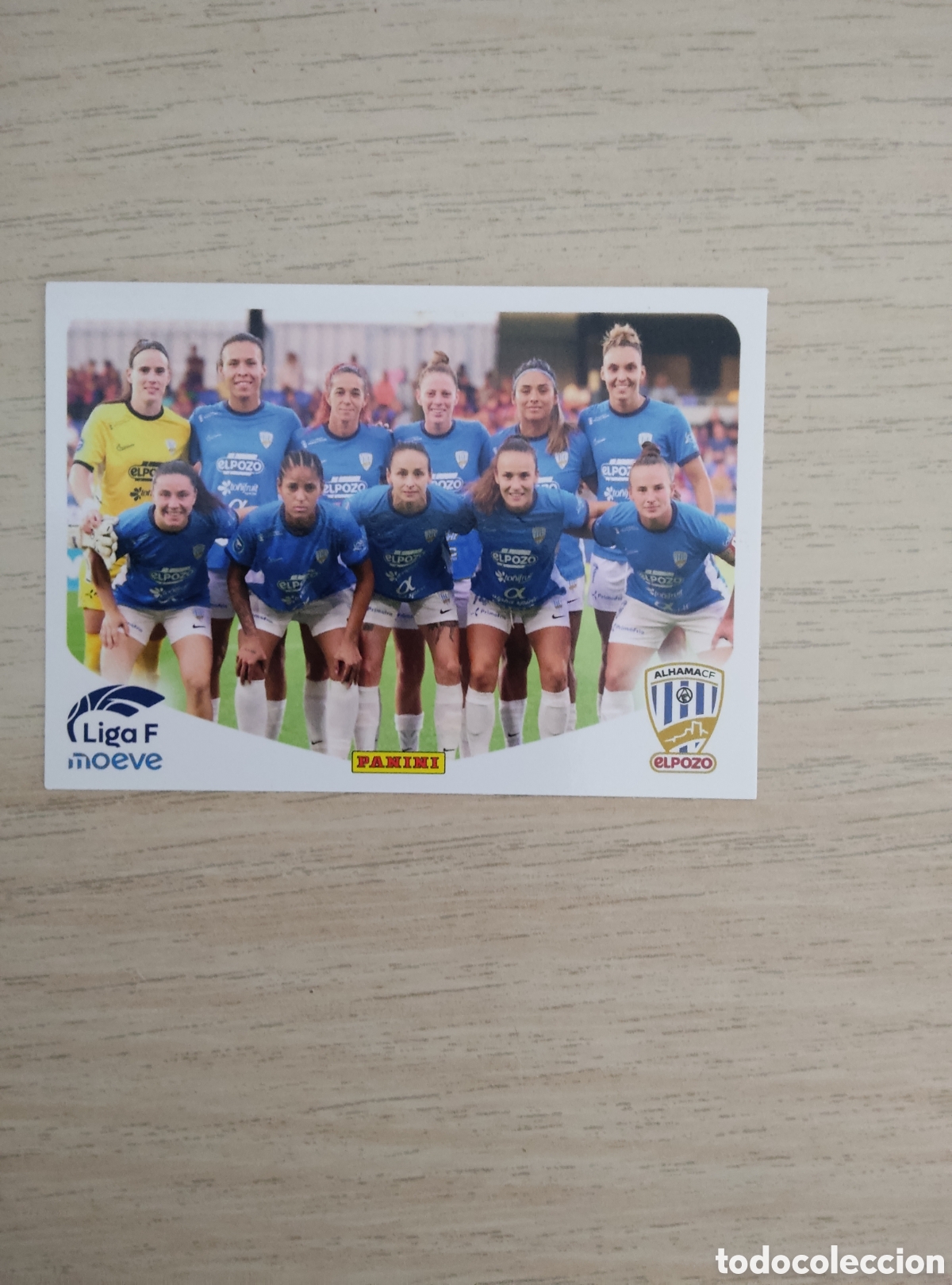 Cromos de f&uacute;tbol: 3 PLANTILLA ALHAMA CF ELPOZO LIGA F 2025 2026