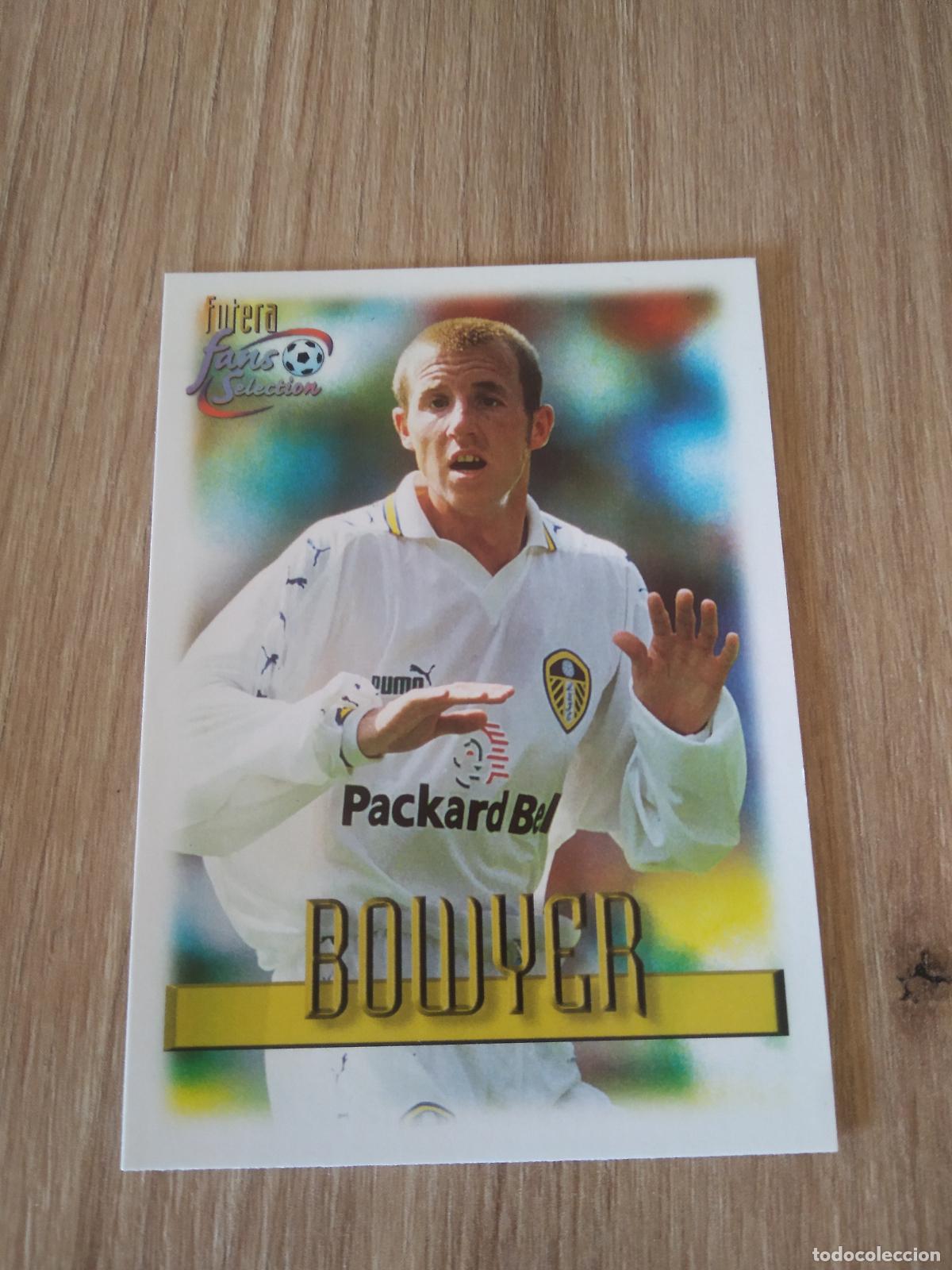 Cromos de f&uacute;tbol: 84 LEE BOWYER CROMO FUTBOL Futera Leeds United Fans' Selection 1999