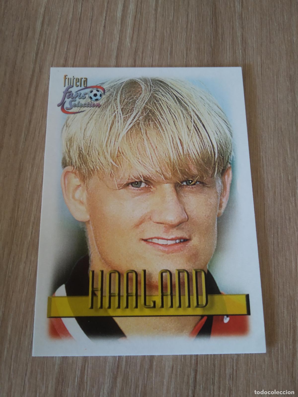Cromos de f&uacute;tbol: 85 ALFIE HAALAND CROMO FUTBOL Futera Leeds United Fans' Selection 1999