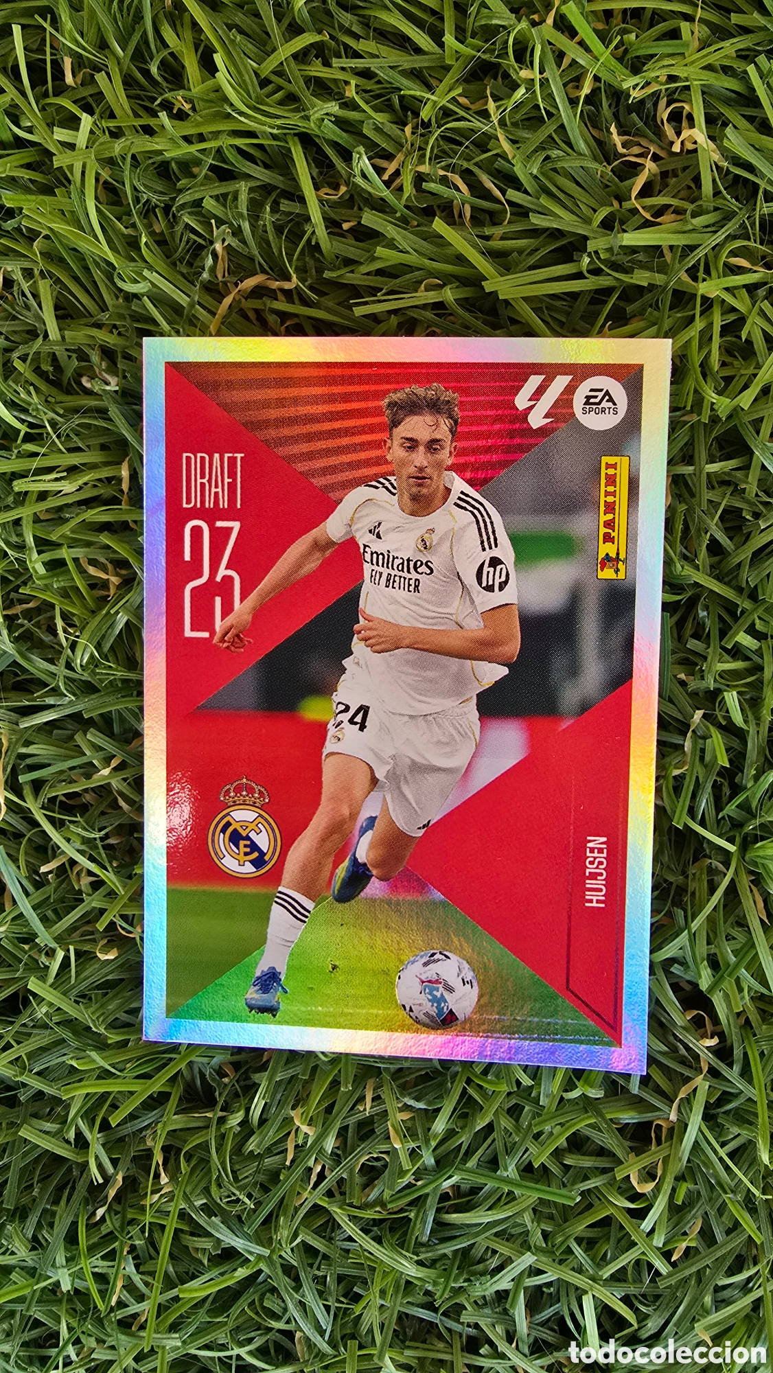 Cromos de Futebol: HUIJSEN DRAFT 10 REAL MADRID LIGA ESTE 2026 2027 26 27 PANINI