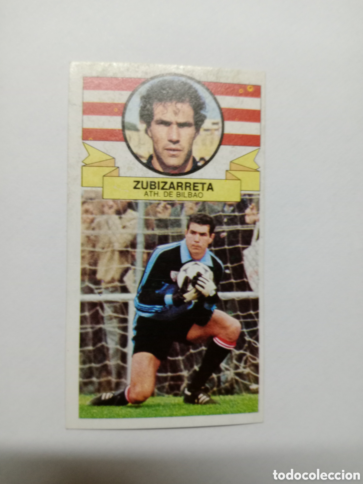 Cromos de f&uacute;tbol: 85-86 ESTE CROMO NUEVO NUNCA PEGADO EN REGULAR ESTADO ZUBIZARRETA