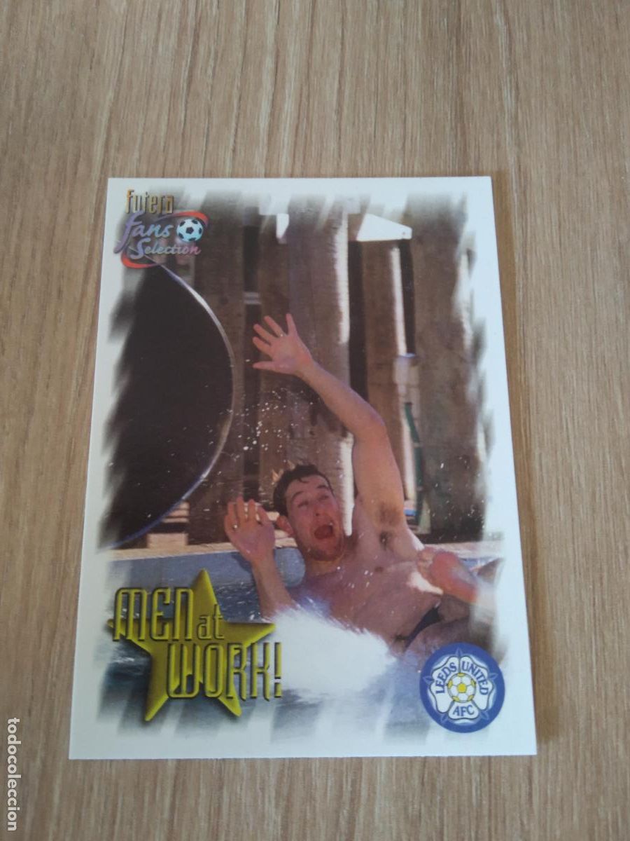 Cromos de f&uacute;tbol: 91 LEEDS RECORDS CROMO FUTBOL Futera Leeds United Fans' Selection 1999