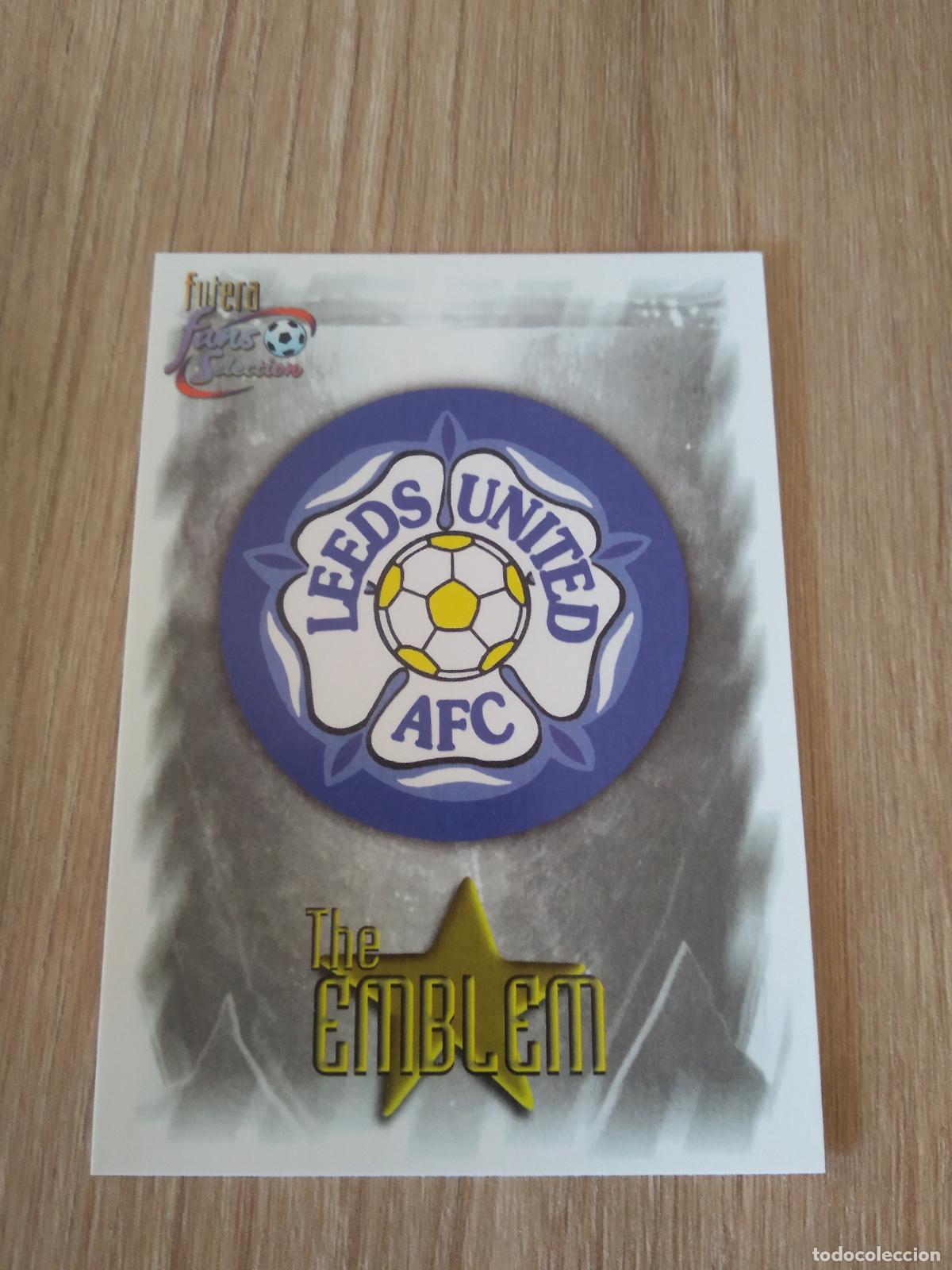 Cromos de f&uacute;tbol: 98 THE EMBLEM CROMO FUTBOL Futera Leeds United Fans' Selection 1999