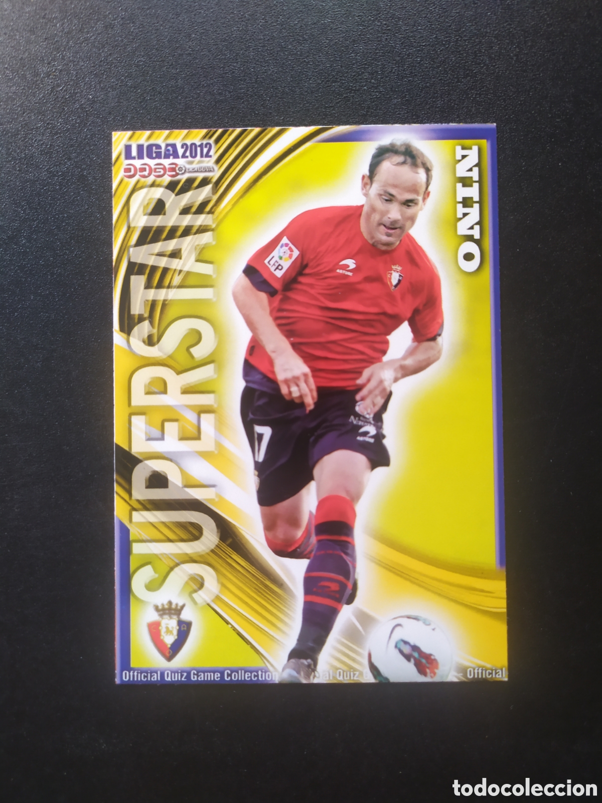 Cromos de f&uacute;tbol: Mundicromo fichas Liga 2011 2012 11 12 Nino superstar mate n &deg; 239 Osasuna