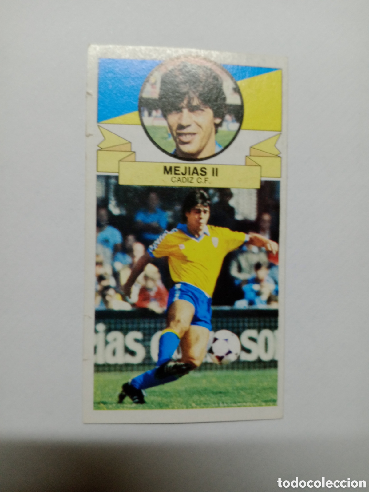 Cromos de f&uacute;tbol: 85-86 ESTE CROMO NUEVO NUNCA PEGADO EN REGULAR ESTADO MEJIAS II