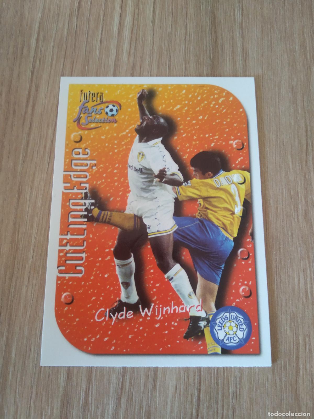 Cromos de Futebol: CE2 CLYDE WIJNHARD CROMO FUTBOL Futera Leeds United Fans' Selection 1999