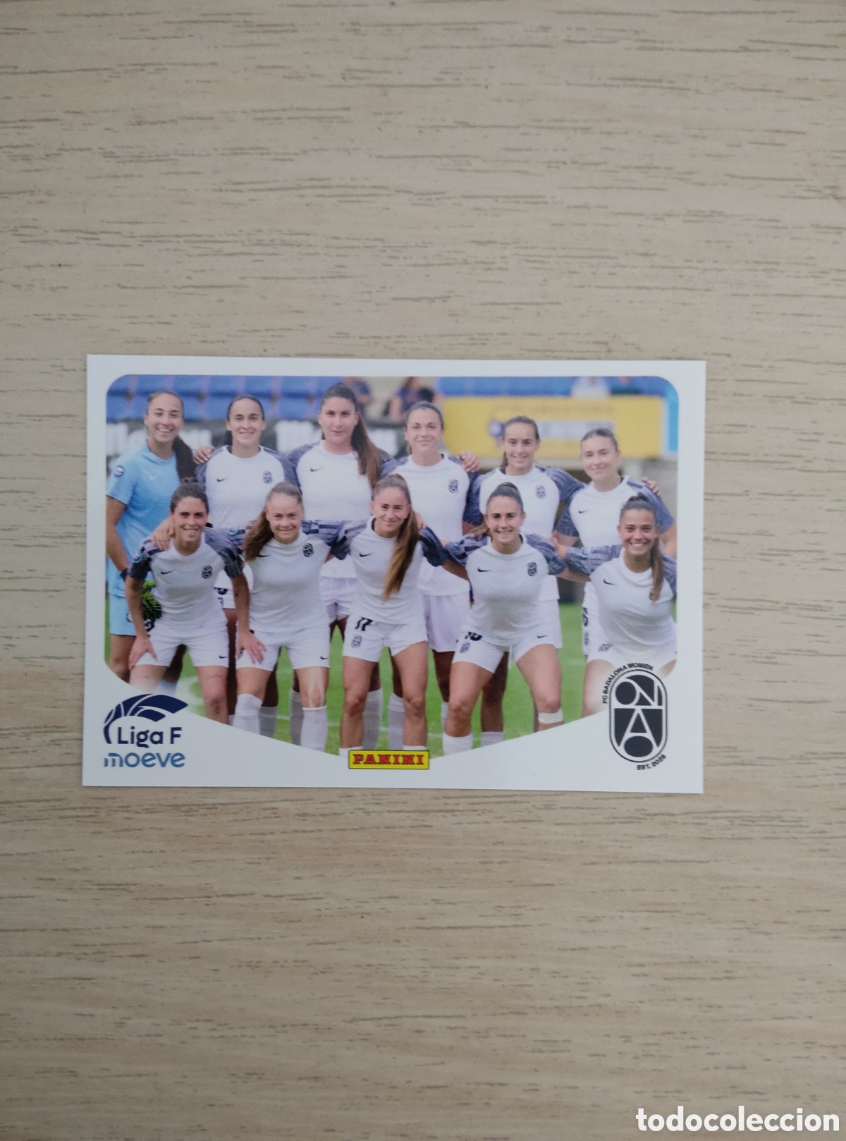 Cromos de f&uacute;tbol: 63 PLANTILLA BADALONA WOMEN LIGA F 2025 2026