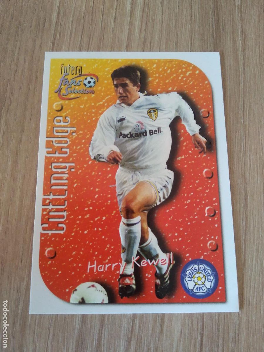 Cromos de f&uacute;tbol: CE5 HARRY KEWELL CROMO FUTBOL Futera Leeds United Fans' Selection 1999