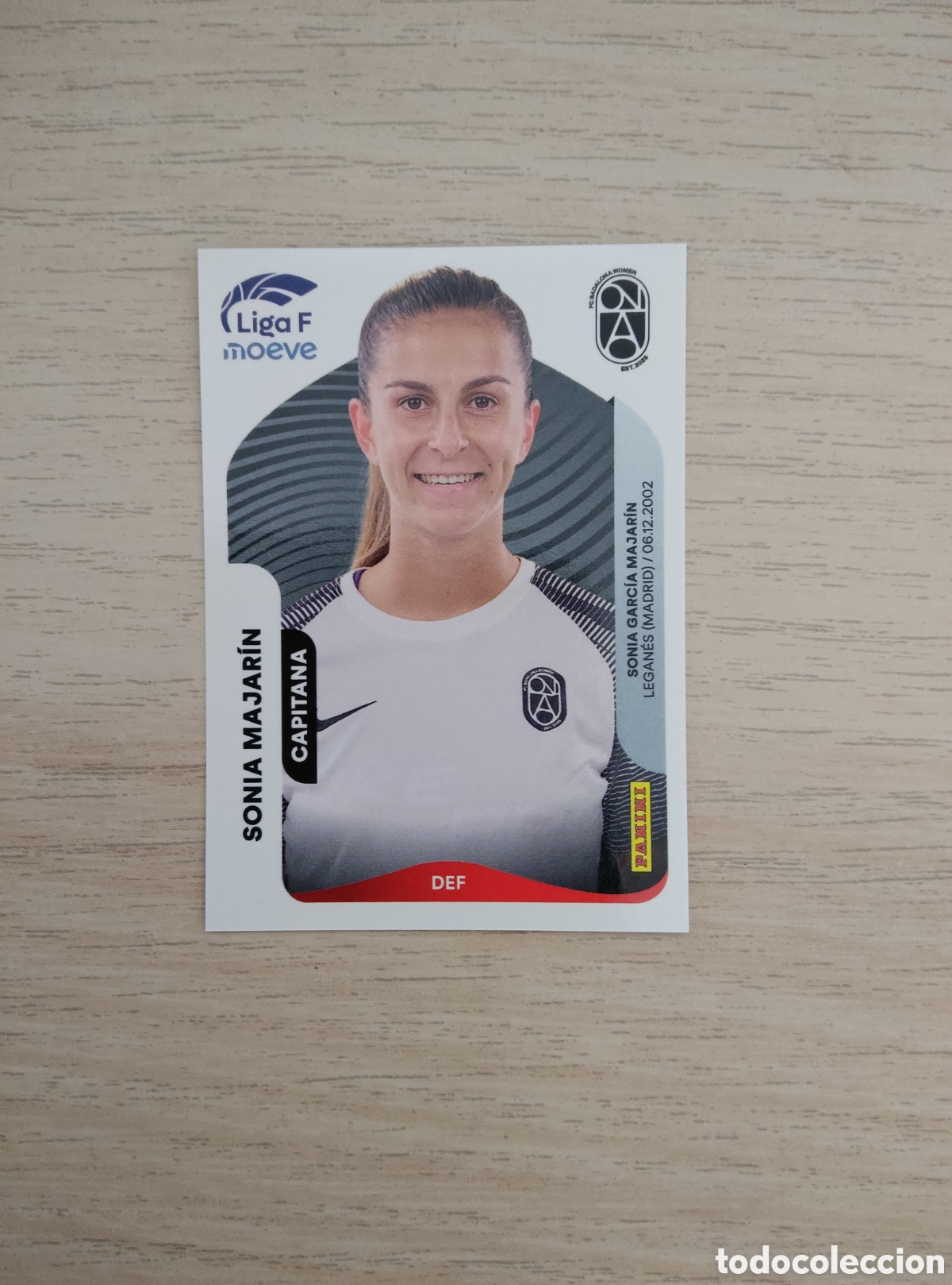 Cromos de f&uacute;tbol: 69 SONIA MAJARIN BADALONA WOMEN LIGA F 2025 2026