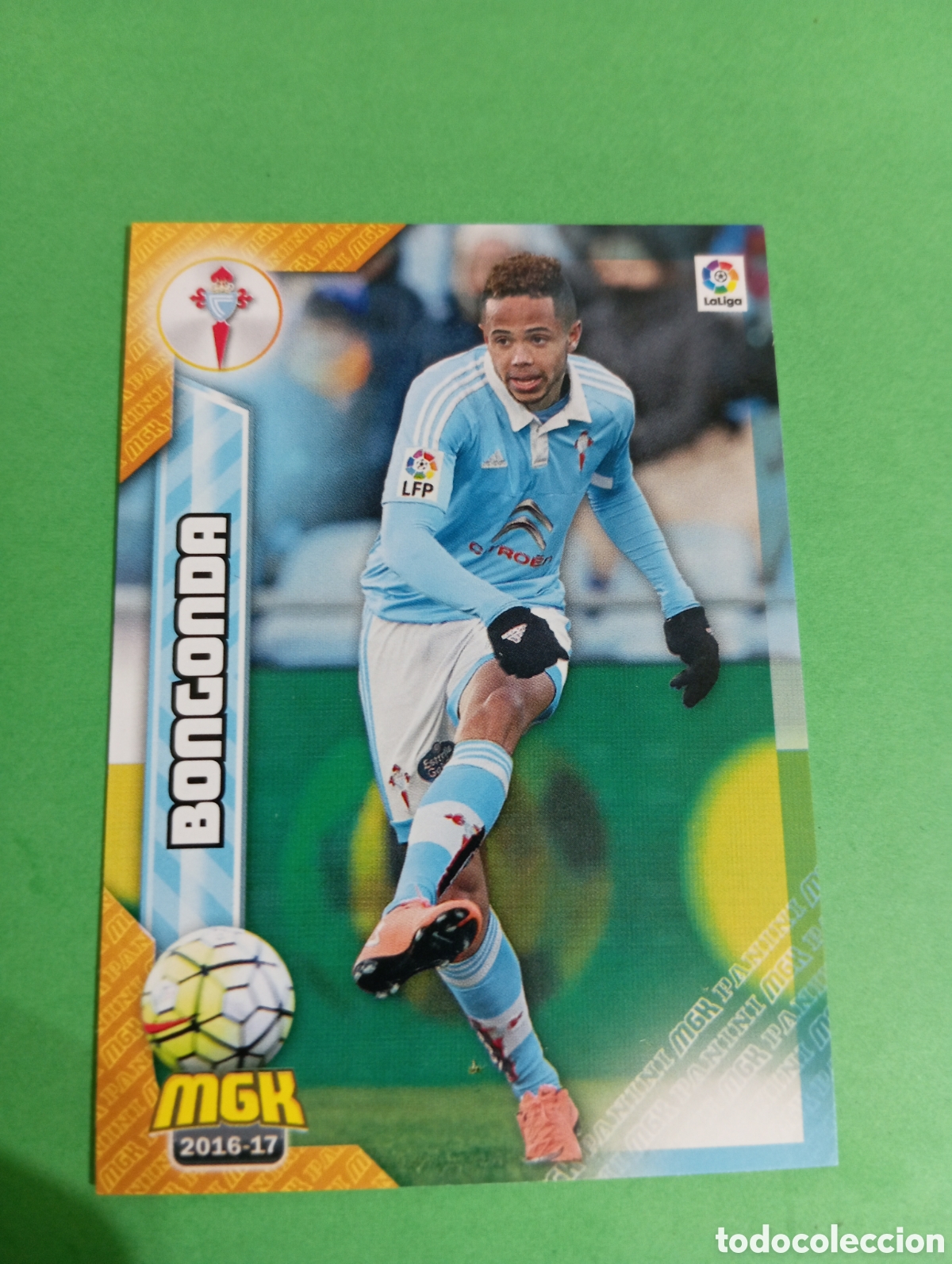 Cromos de f&uacute;tbol: Bongonda Celta de Vigo n&deg;152 / PANINI MEGACRACKS 2016/2017