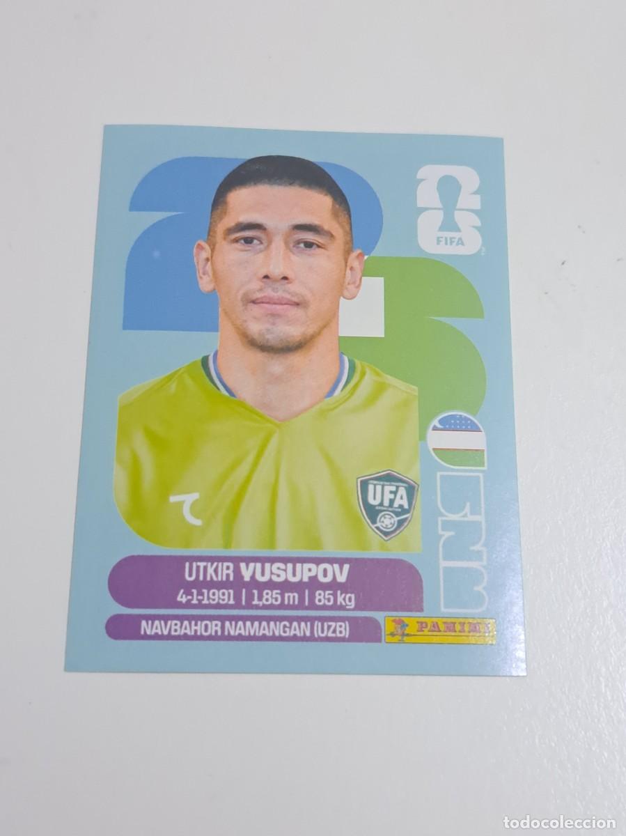Cromos de f&uacute;tbol: CROMO MUNDIAL 2026 UZB 2 YUSUPOV UZBEKISTAN WORLD CUP 2026 PANINI