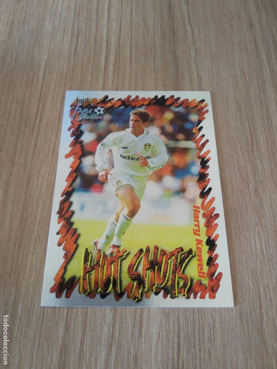 Cromos de f&uacute;tbol: HS1 HARRY KEWELL CROMO FUTBOL Futera Leeds United Fans' Selection 1999