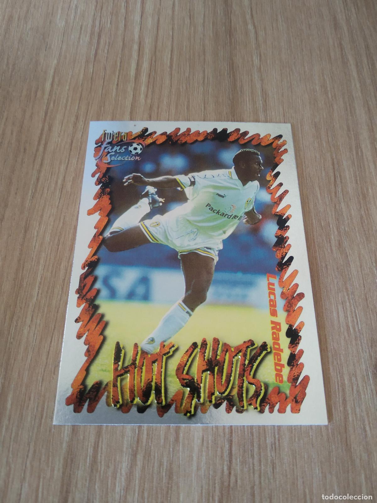 Cromos de f&uacute;tbol: HS2 LUCAS RADEBE CROMO FUTBOL Futera Leeds United Fans' Selection 1999