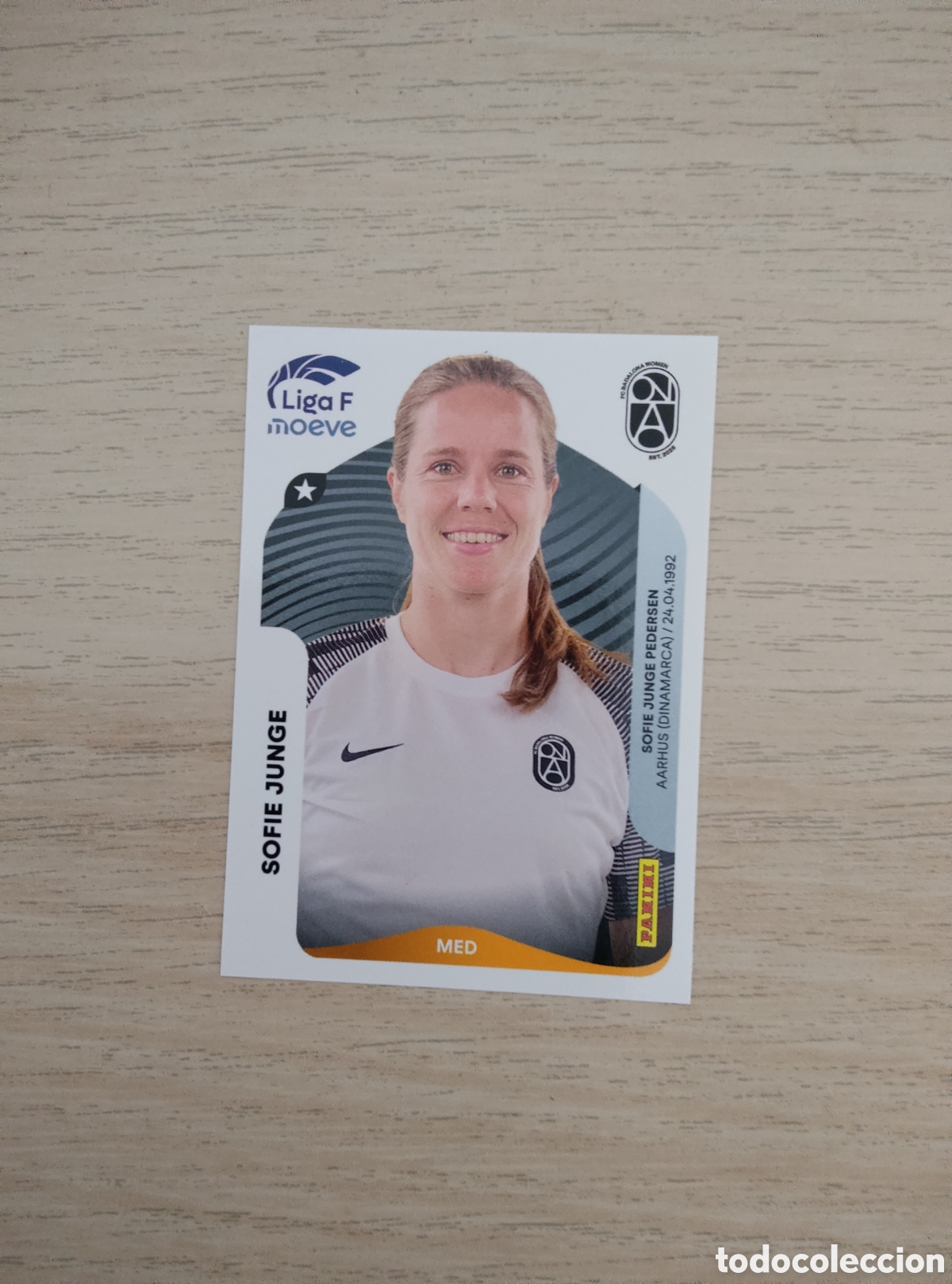 Cromos de f&uacute;tbol: 75 SOFIE JUNGE BADALONA WOMEN LIGA F 2025 2026